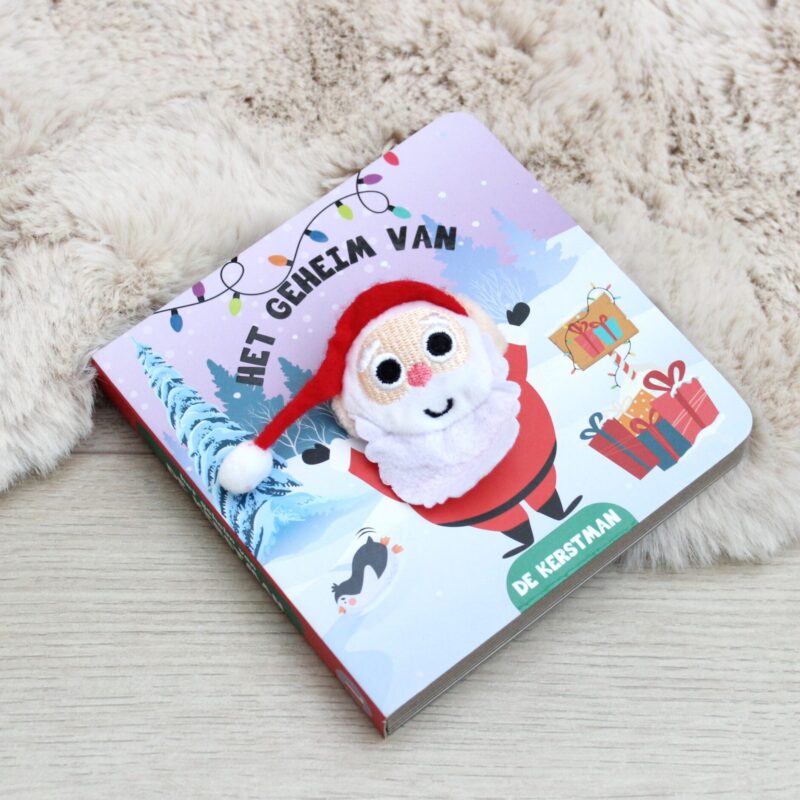 Vingerpopboekje Geheim van de Kerstman