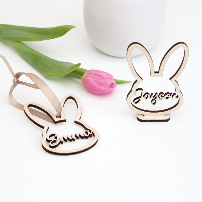 Paashanger Konijntje met naam