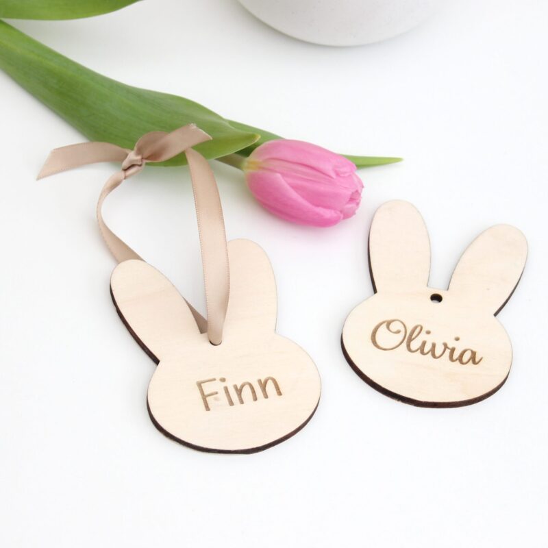 Paashanger gegraveerde naam