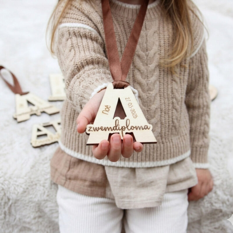 Medaille zwemdiploma