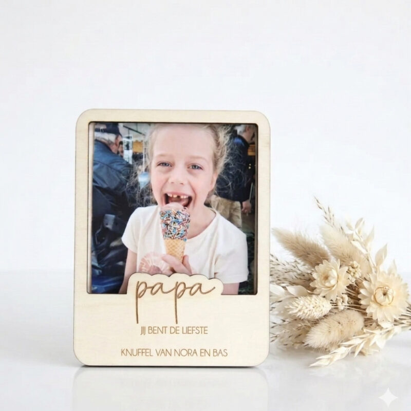 Gepersonaliseerd Fotolijstje Voor Papa/Opa/Heit