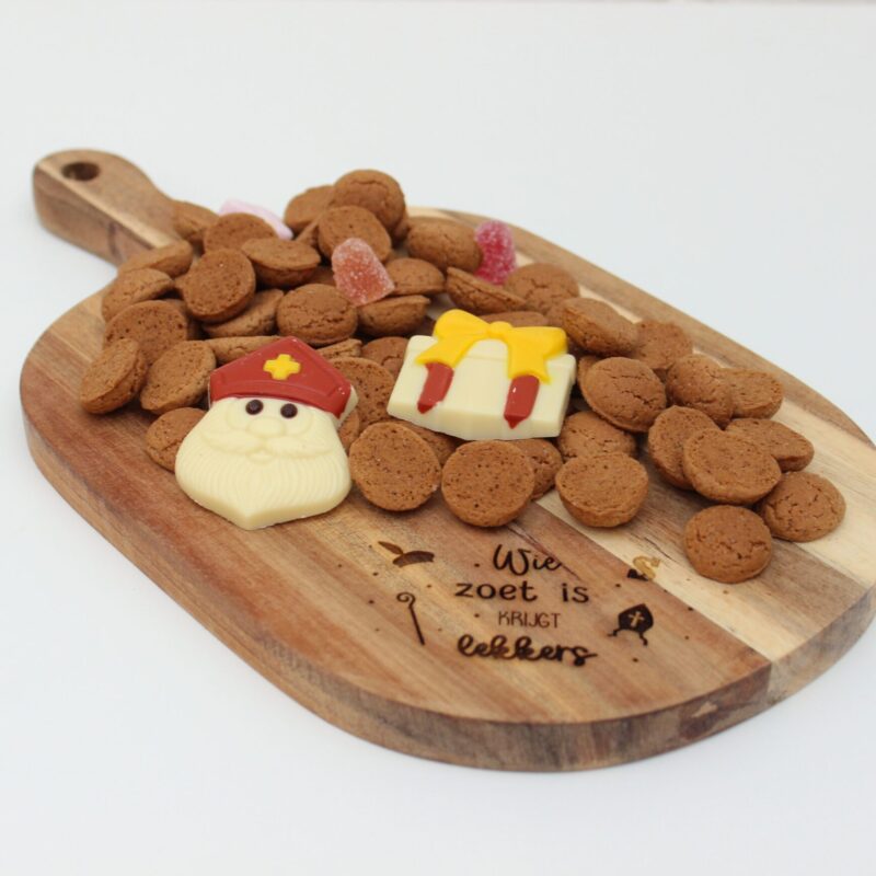 Borrelplankje Sinterklaas
