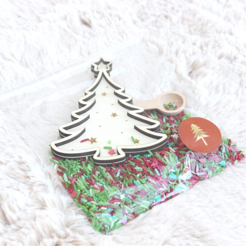 Speelrijst pakketje Kerst