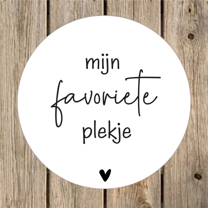 Tuincirkel Favoriete Plekje 40 cm