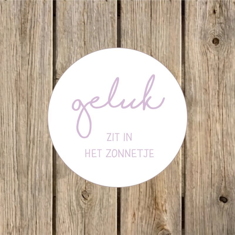 Tuincirkel geluk 20 cm pastel