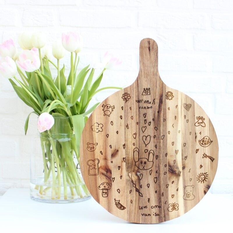 Borrelplank voor mama/oma