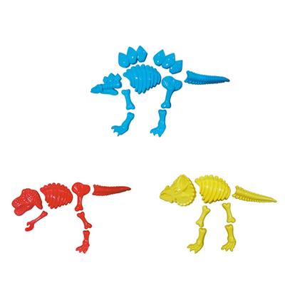 Zandvormen dino skelet