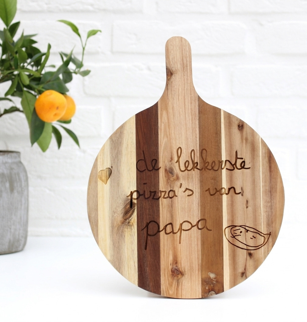 Borrelplank voor papa/opa